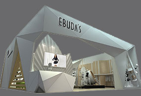 EBUDA'S深圳内衣展展台设计效果图