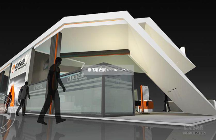 上海五金展台搭建,脉链五金展台设计搭建