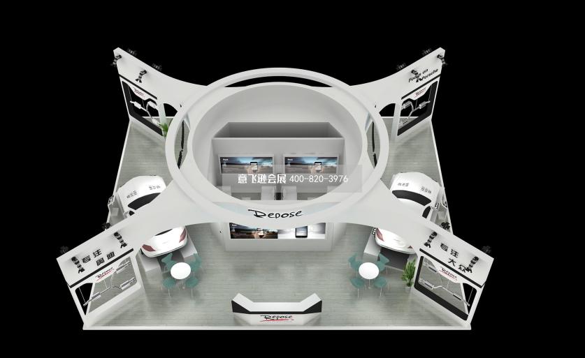 汽车改装展展台设计效果图