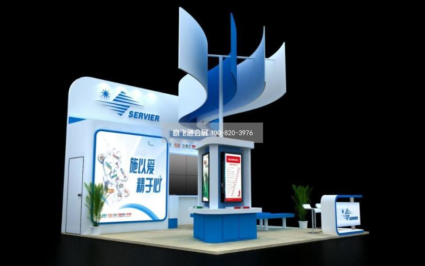 海式海诺乳胶成人用品展台设计效果图