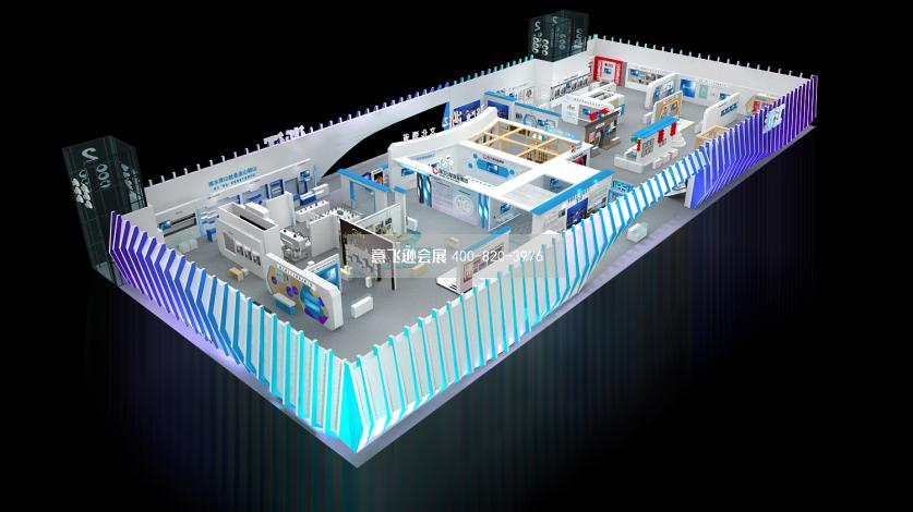 深圳文博会浙江馆展台设计效果图,大型展台设计效果图