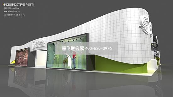 中国国际服装服饰博览会展台设计搭建,四季青服装集团展台搭建